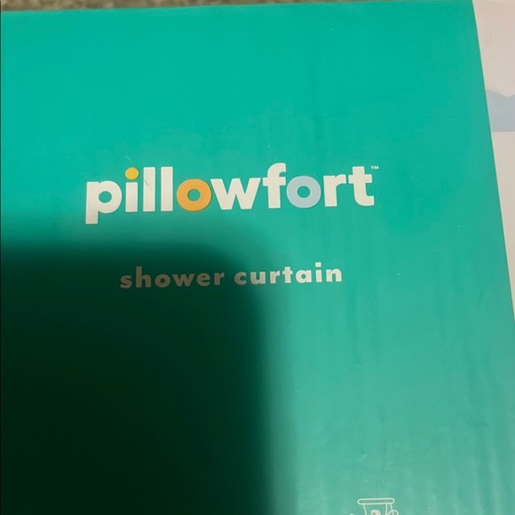 Pillowfort Shower Curtain Pals Themed with Red and Yellow Accents - Picture 7 of 11
